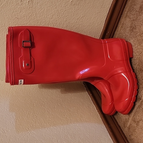 Hunter Original Tall Gloss Rain Boots - Picture 1 of 12